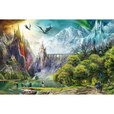 Ravensburger - Puzzle Dragon Territory - 3 000 piese