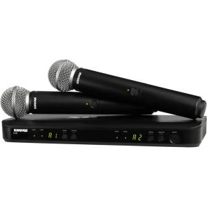 Shure BLX288/SM58