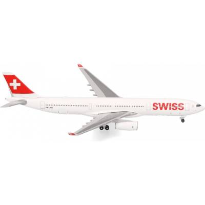 Herpa A330-343 Swiss International Air Lines 2010s colors. Named Altdorf 1:500