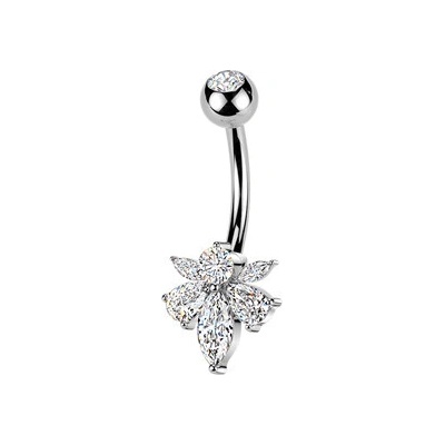 Šperky4U Piercing do pupíku včelka WP0116