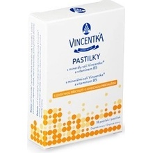 Vincentka Pastilky ovocné 18tbl