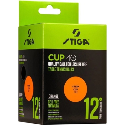 Stiga Cup abs orange 12-pack