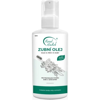 KH zubní olej ze 7 bylin k péči o zuby při parodontóze 200 ml