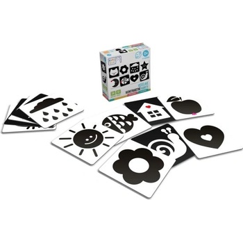 KukiKuk 80002 Големи контрастни карти За бебета