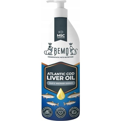 Bemo Tresčí játra olej 500 ml