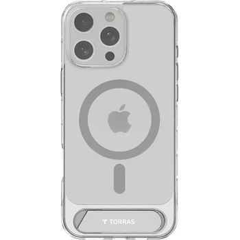 TORRAS Кейс Torras Pstand Series за iPhone 16 Pro Max, прозрачен (X00FX1943)