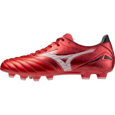 Mizuno Ръгби обувки Mizuno Morelia Neo IV Pro Adults Firm Ground Rugby Boots - Red/White/Black