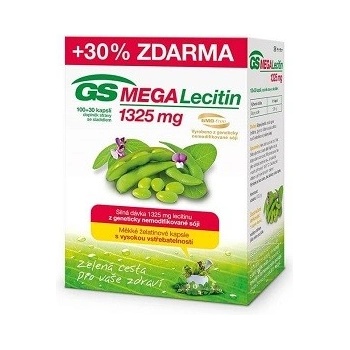 GS Mega Lecitin 1325 mg 130 kapslí