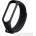 Planet Tech Каишка за Xiaomi Mi Band, M5, M6 фитнес гривна, Черна (MiBand5-17)