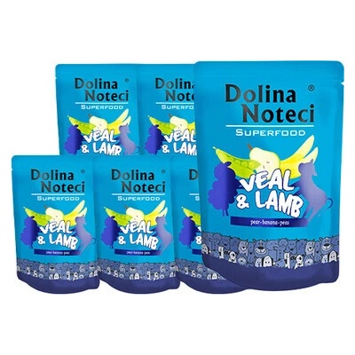 Dolina Noteci Superfood Adult Teľacie & Jahňa 10 x 300 g