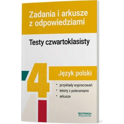 Testy czwartoklasisty Język polski Zadania i arkusze z odpowiedziami