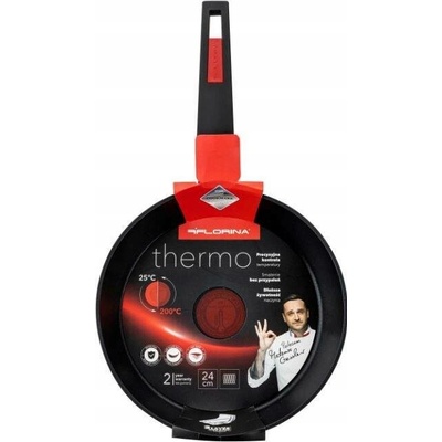 Florina Tradiční pánev Thermosensor 24 cm hliníková
