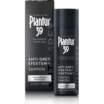 Plantur 39 AntiGrey šampon proti šedivění vlasů 200 ml
