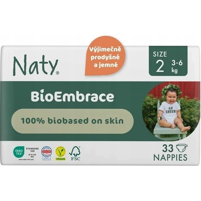 Naty Bioembrace 2 33 ks