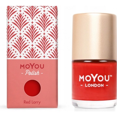 Razítkovací lak na nehty - Red Lorry 9ml
