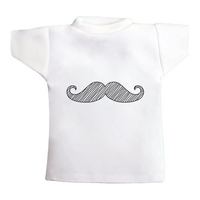 Tričko na láhev knír movember