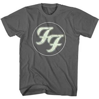 Foo Fighters Gold FF Logo Charcoal Grey M Риза (FOOTS08MC02)