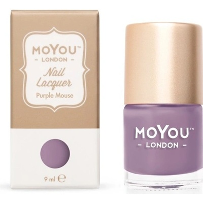 MoYou Razítkovací lak na nehty Purple Mouse 9 ml