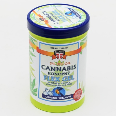 Palacio Konopný masážní Flex gel chladivý 380 ml