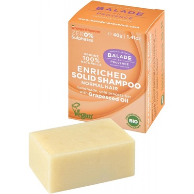 Balade en Provence tuhý šampon pro normální vlasy Pomerančový květ 40 g