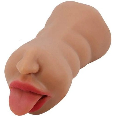 Crazy Bull Мастурбатор Кибер Кожа Уста със зъби и вагина 2 в 1 "sarah" 18 см