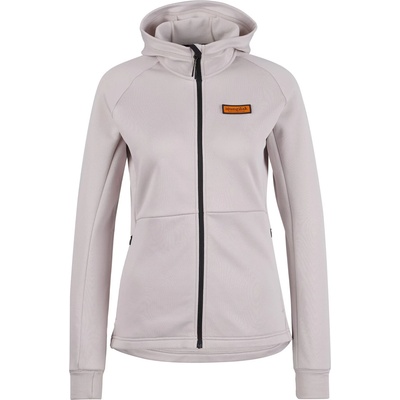 Ajungilak Дамско поларено яке Ajungilak Women's Stretch Hooded ML Jacket Fleece jacket - Fjord Stone (105-7354-0314)