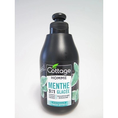 Cottage Крем душ гел за мъже Cottage, Menthe icy mint 3in1, 250мл (3141380054003)