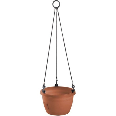 Plastia žardina samozavlažovací Siesta závěs 30 cm terracota