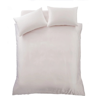 Catherine Lansfield Розово единично спално бельо 135x200 cm Silky Soft - Catherine Lansfield (BD/55075/W/SQS/BLH)