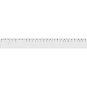 KOH-I-NOOR Пластмасова линийка, 30 см, koh-i-noor 074261000000 (074261000000)