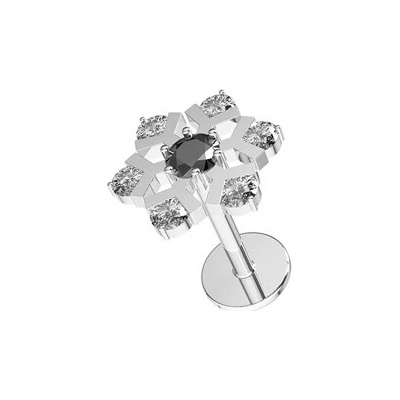Šperky4U Labreta piercing do brady LB040