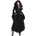 Devil fashion дамско палто DEVIL FASHION - Black - CT214