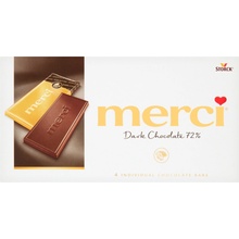 Merci Čokoláda extra horká 72% 100 g