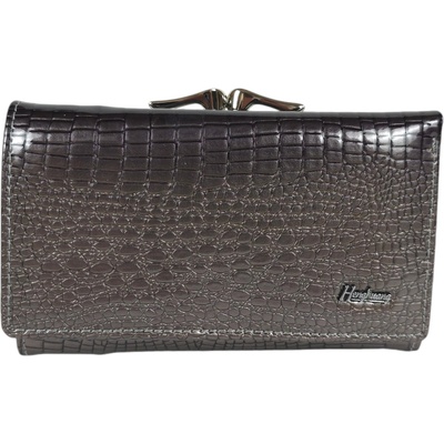 Сребристо средно дамско портмоне