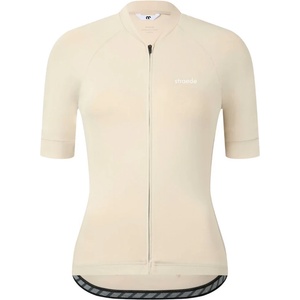 straede Дамска фланелка с къс ръкав за колоездене straede Women's Kaern Jersey Cycling jersey - Sand - размер XXL (156-3075-0616)