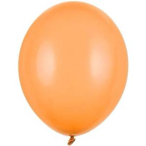 Party Deco Пастелен латексов балон - ярко оранжев - 30 см (sb14p-005j)