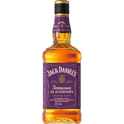 Jack Daniels Blackberry 35% 1 l (holá láhev)