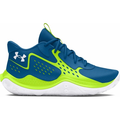 Under Armour basketbalová obuv JET23 modrá reflexný neón biela