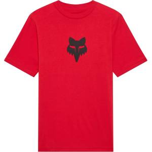 FOX Racing Детска тениска FOX Racing Kid's Fox Head S/S Tee T-shirt - Tibetan Red - размер L (704-5937-0413)