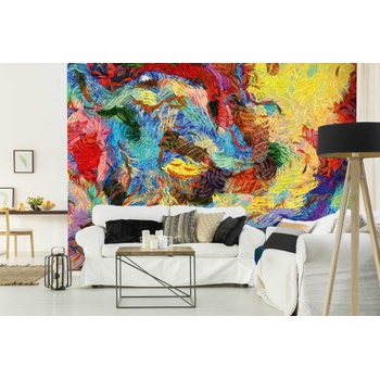 DIMEX ART s. r. o Самозалепваща се флизелинова фототапета абстрактен фон 375 x 250 см