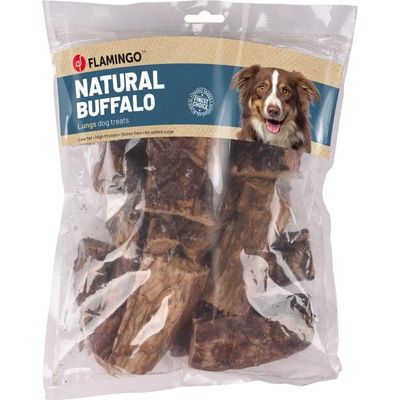 Flamingo Natur Snack buvolí plíce 2 x 200 g