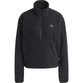 Adidas Women's 1/4 Zip Fleece - Black