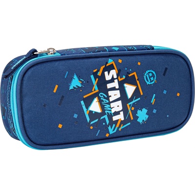 Kstationery Елипсовиден несесер Kstationery Made to Last - Start Game, с 1 отделение (KST67487)