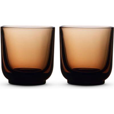 Fellow Pirch Cappuccino set 2 sklenic Amber 190 ml