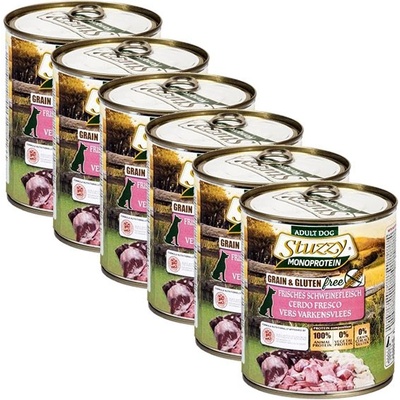 Stuzzy Консерва STUZZY Dog Monoprotein - свинско, 6 x 800г