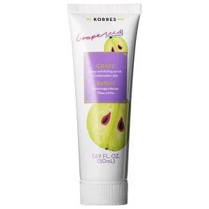 KORRES Кремообразен ексфолиант с грозде , Korres Grape , 18 мл