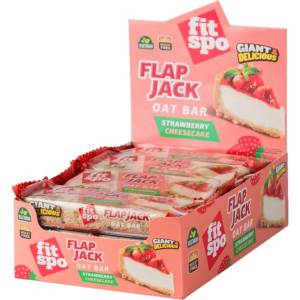 FIT SPO Flap Jack - Energy Oat Bar [12 x 90 грама] Ягодов Чийзкейк