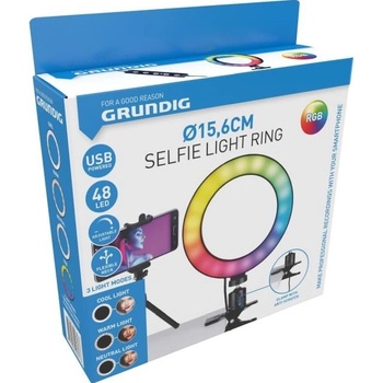 Grundig RING LIGHT 48 LED RGB ED-249617