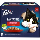 Felix Fantastic kura hovädzie králik jahňacie v želé 24 x 85 g