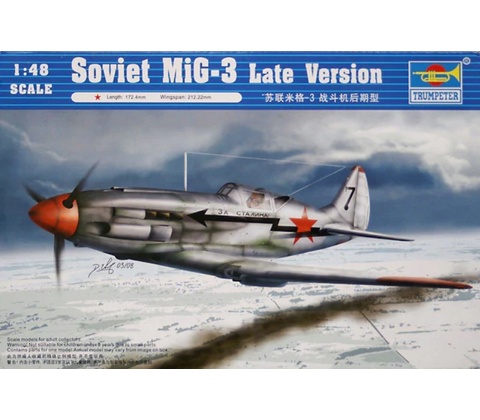 Trumpeter MiG-3 Late Version 1:48